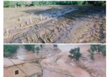 Inondations à Azilal : cultures ravagées, forte crue de l’oued Ourika près de Marrakech